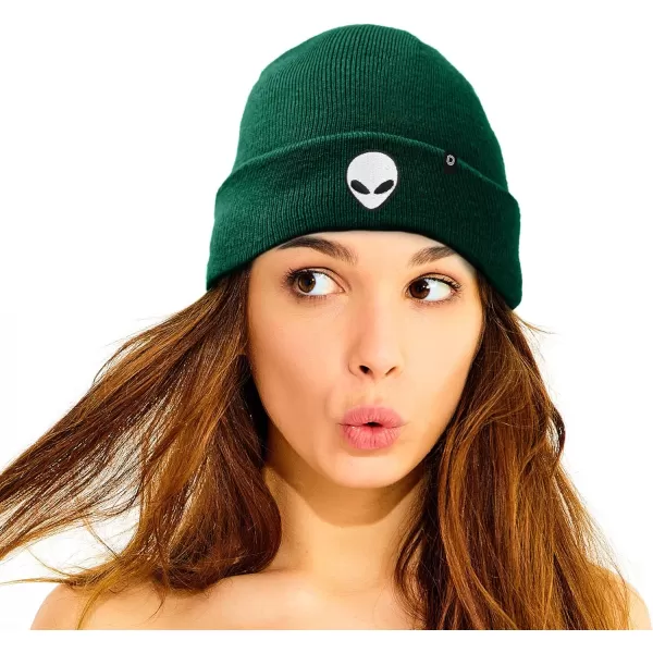 DALIX Winter Cap E.T. Alien Beanie Embroidered Hat