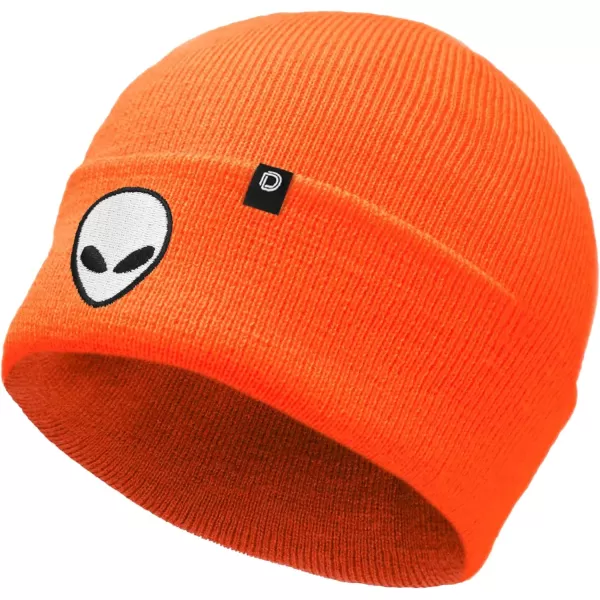 DALIX Winter Cap E.T. Alien Beanie Embroidered Hat