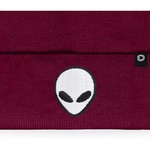 DALIX Winter Cap E.T. Alien Beanie Embroidered Hat