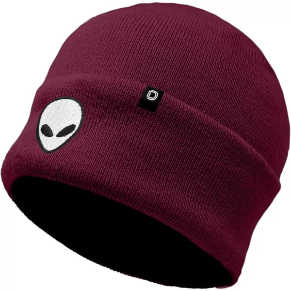 DALIX Winter Cap E.T. Alien Beanie Embroidered Hat