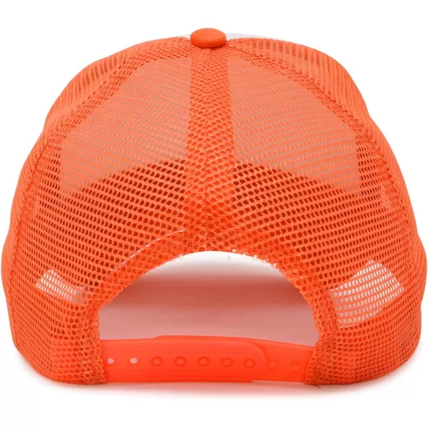 DALIX Yin and Yang Embroidered Mesh Trucker Hat
