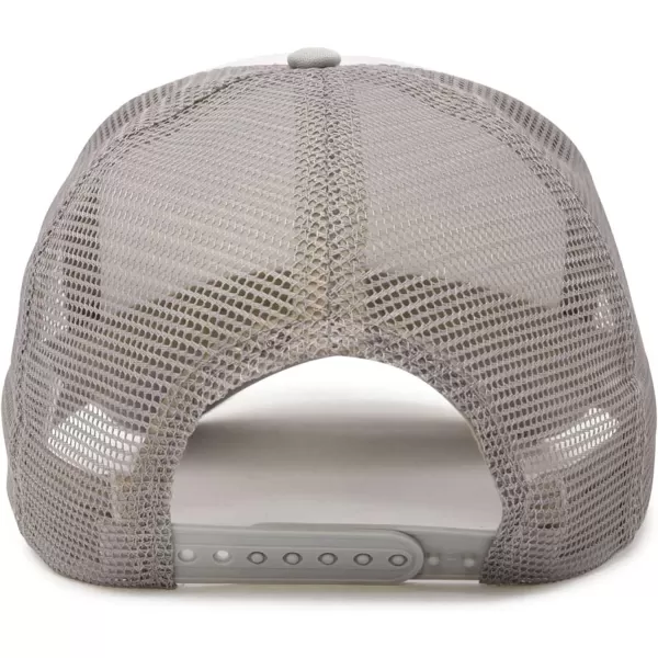 DALIX Yin and Yang Embroidered Mesh Trucker Hat