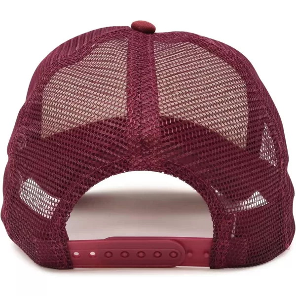 DALIX Yin and Yang Embroidered Mesh Trucker Hat