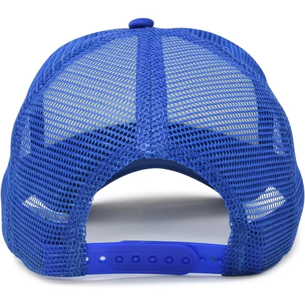 DALIX Youth Mesh Trucker Cap - Adjustable Hat 