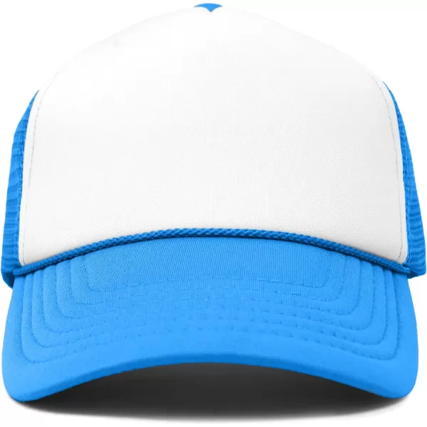 DALIX Youth Mesh Trucker Cap - Adjustable Hat 