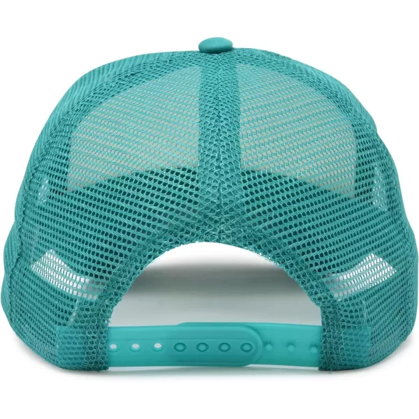 DALIX Youth Mesh Trucker Cap - Adjustable Hat 