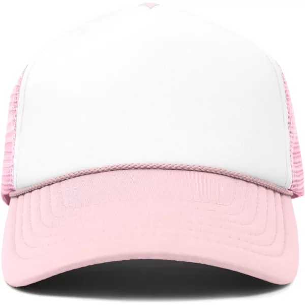 DALIX Youth Mesh Trucker Cap - Adjustable Hat 