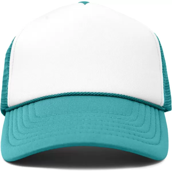 DALIX Youth Mesh Trucker Cap - Adjustable Hat 
