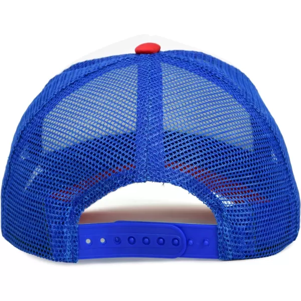 DALIX Youth Mesh Trucker Cap - Adjustable Hat 