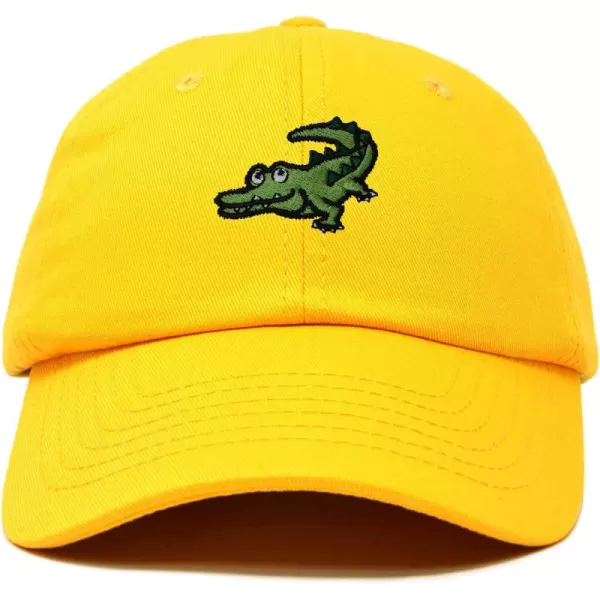 DALIX Alligator Cap Embroidered Mens Cotton Dad Hat Baseball Hat