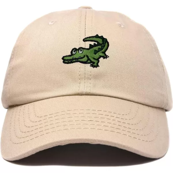 DALIX Alligator Cap Embroidered Mens Cotton Dad Hat Baseball Hat