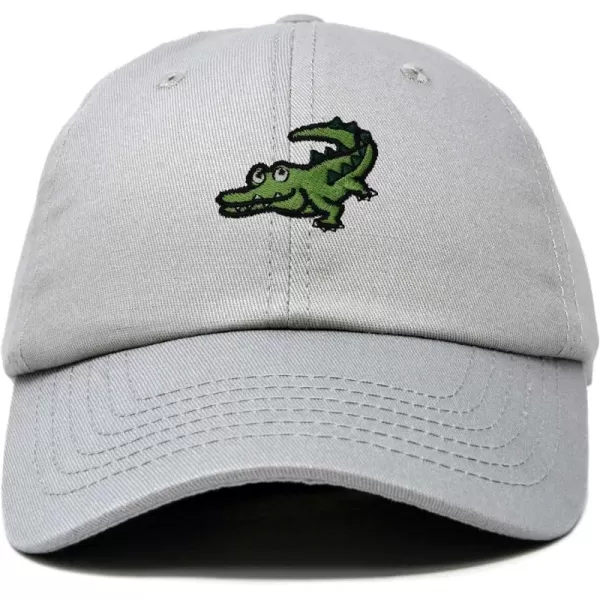 DALIX Alligator Cap Embroidered Mens Cotton Dad Hat Baseball Hat