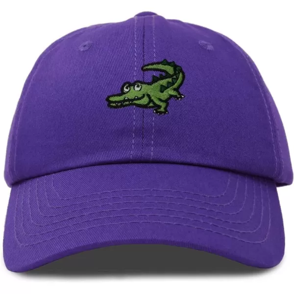 DALIX Alligator Cap Embroidered Mens Cotton Dad Hat Baseball Hat