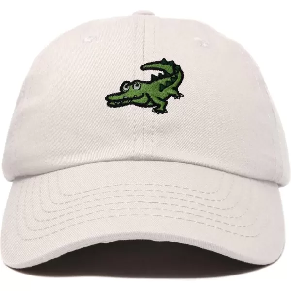 DALIX Alligator Cap Embroidered Mens Cotton Dad Hat Baseball Hat