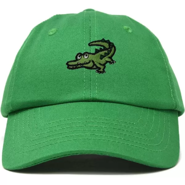 DALIX Alligator Cap Embroidered Mens Cotton Dad Hat Baseball Hat