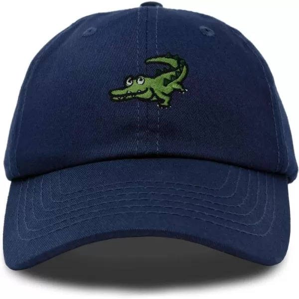 DALIX Alligator Cap Embroidered Mens Cotton Dad Hat Baseball Hat