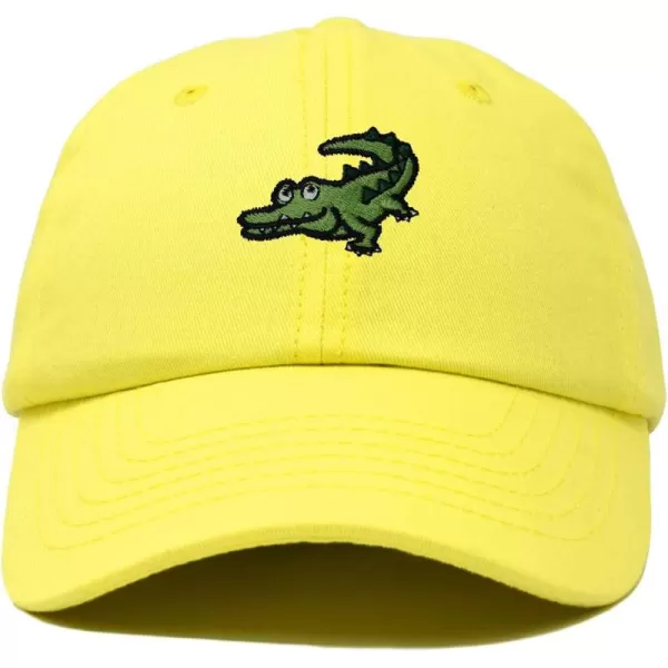 DALIX Alligator Cap Embroidered Mens Cotton Dad Hat Baseball Hat