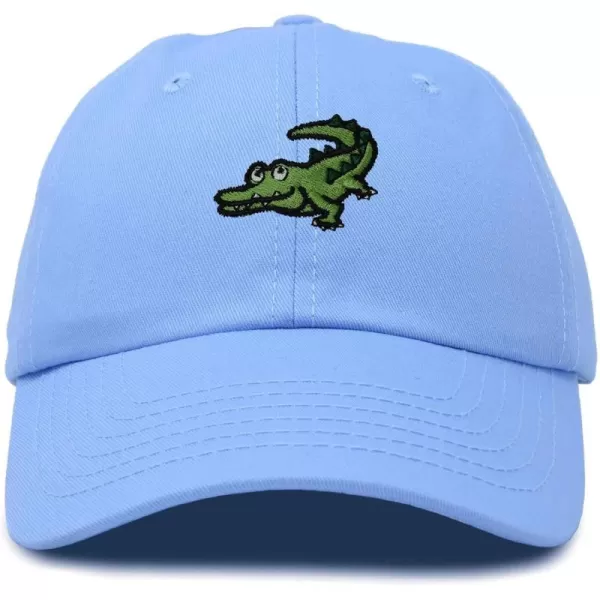 DALIX Alligator Cap Embroidered Mens Cotton Dad Hat Baseball Hat