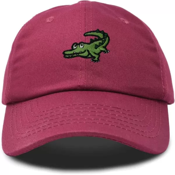 DALIX Alligator Cap Embroidered Mens Cotton Dad Hat Baseball Hat