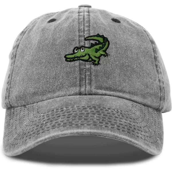 DALIX Alligator Cap Embroidered Mens Cotton Dad Hat Baseball Hat