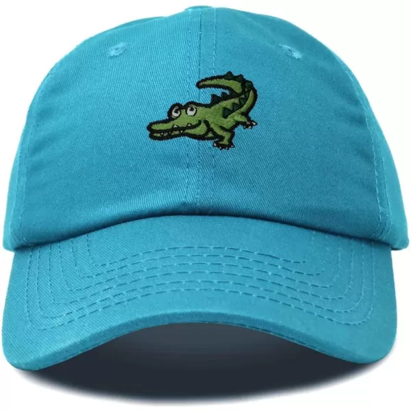 DALIX Alligator Cap Embroidered Mens Cotton Dad Hat Baseball Hat