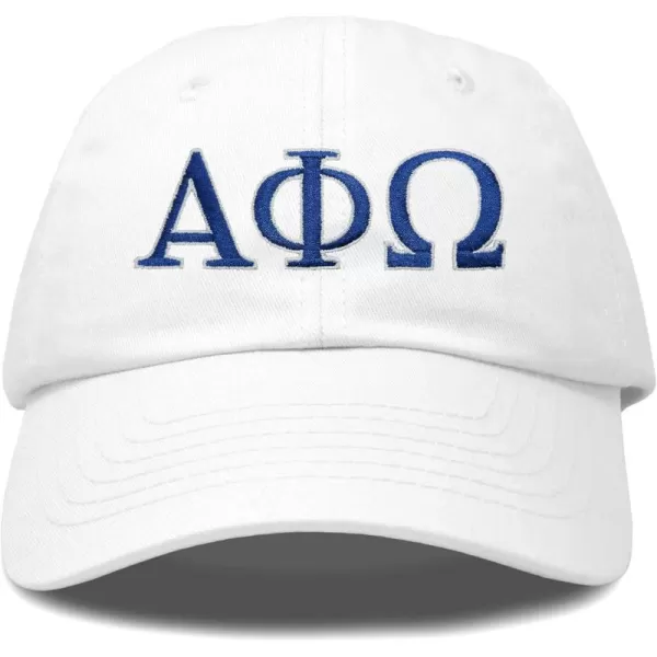 DALIX Alpha Phi Omega Greek Letters Ball Cap Embroidered Hat