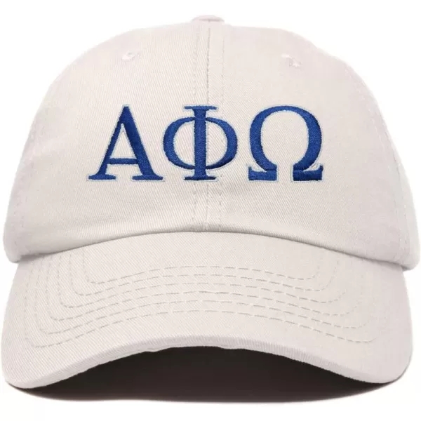 DALIX Alpha Phi Omega Greek Letters Ball Cap Embroidered Hat