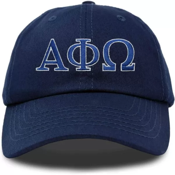 DALIX Alpha Phi Omega Greek Letters Ball Cap Embroidered Hat