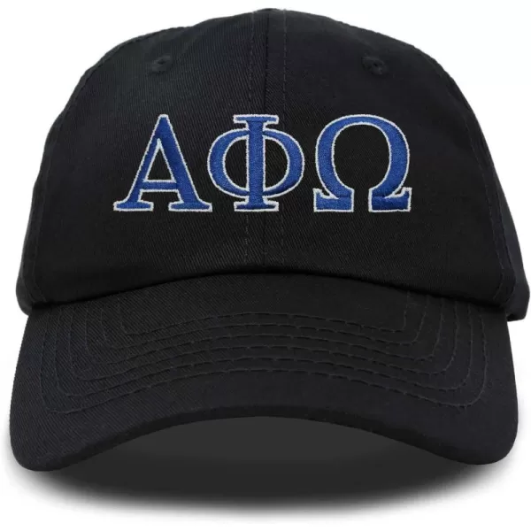 DALIX Alpha Phi Omega Greek Letters Ball Cap Embroidered Hat