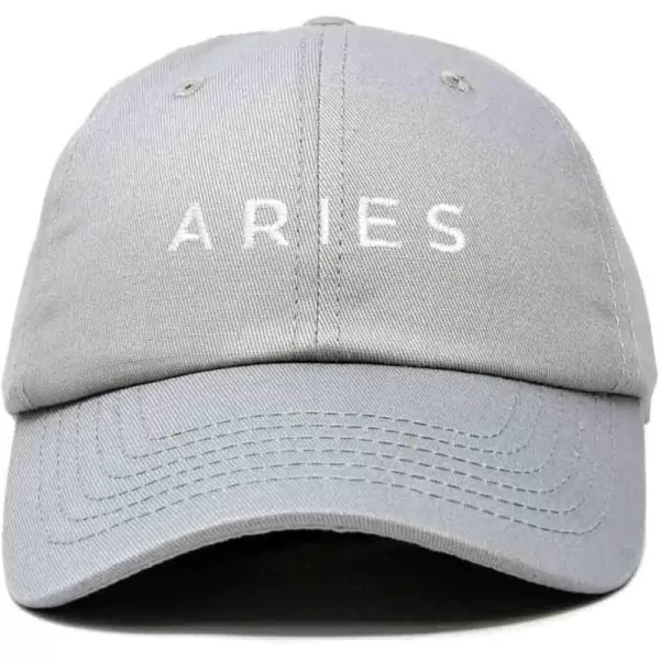 DALIX Aries Dad Hat Embroidered Zodiac Astrology Cotton Baseball Cap