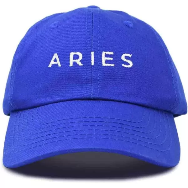 DALIX Aries Dad Hat Embroidered Zodiac Astrology Cotton Baseball Cap