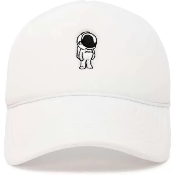 DALIX Astronaut Spaceman Embroidered Trucker Hat