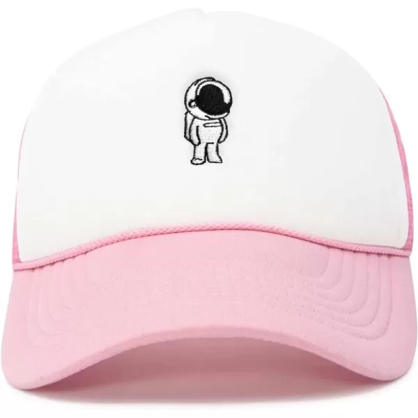 DALIX Astronaut Spaceman Embroidered Trucker Hat