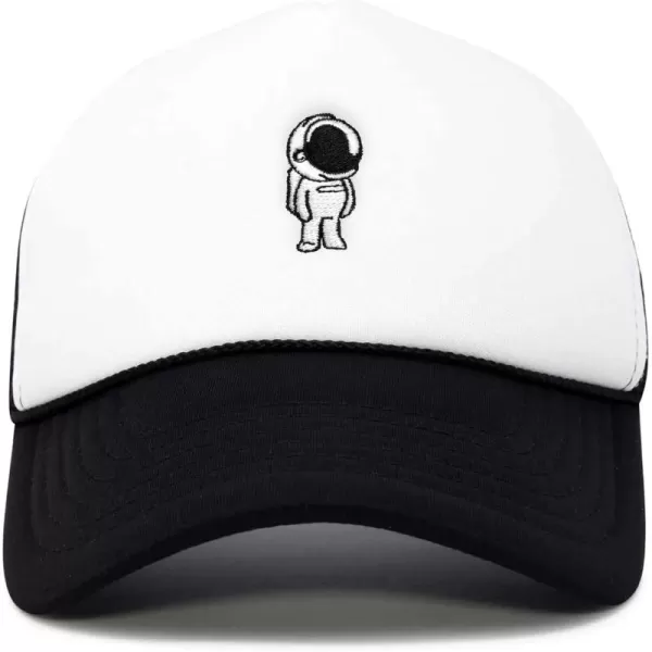 DALIX Astronaut Spaceman Embroidered Trucker Hat