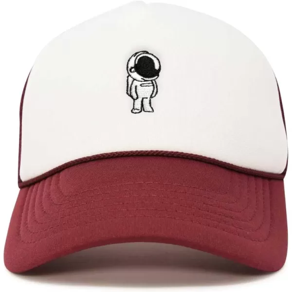 DALIX Astronaut Spaceman Embroidered Trucker Hat