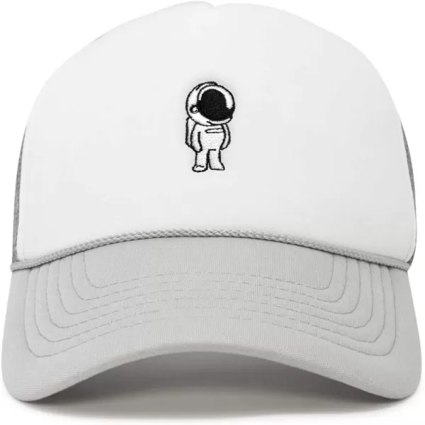 DALIX Astronaut Spaceman Embroidered Trucker Hat