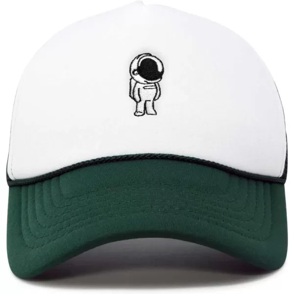DALIX Astronaut Spaceman Embroidered Trucker Hat