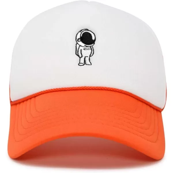 DALIX Astronaut Spaceman Embroidered Trucker Hat