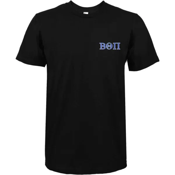 DALIX Beta Theta Pi Greek Letters T-Shirt Men's Embroidered Fraternity Shirt