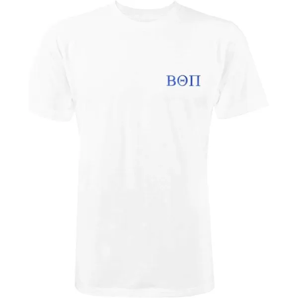 DALIX Beta Theta Pi Greek Letters T-Shirt Men's Embroidered Fraternity Shirt