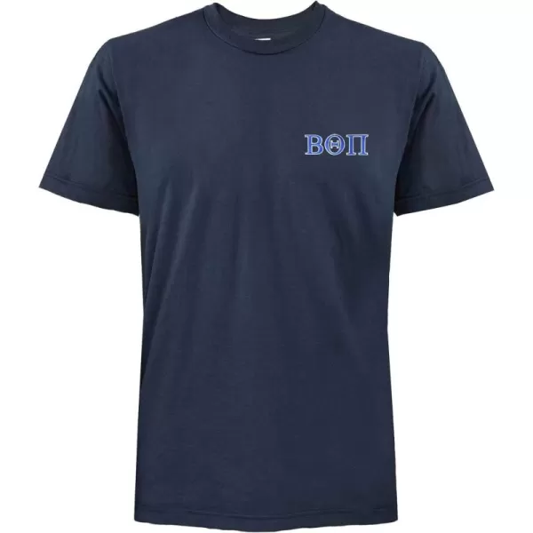 DALIX Beta Theta Pi Greek Letters T-Shirt Men's Embroidered Fraternity Shirt