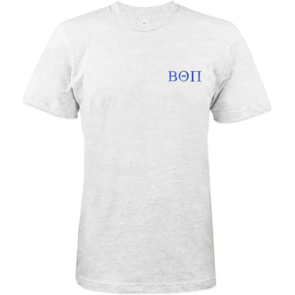 DALIX Beta Theta Pi Greek Letters T-Shirt Men's Embroidered Fraternity Shirt