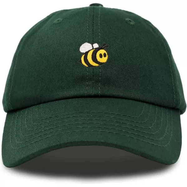 DALIX Bumble Bee Baseball Cap Dad Hat Embroidered Womens Girls