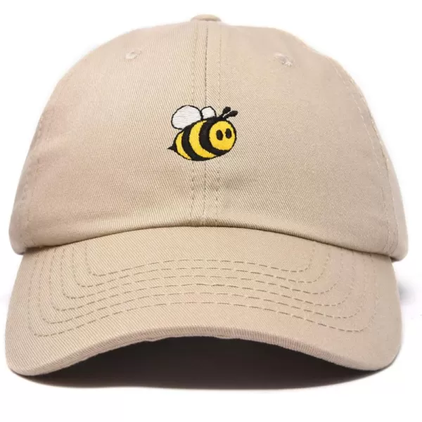DALIX Bumble Bee Baseball Cap Dad Hat Embroidered Womens Girls