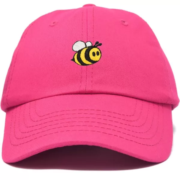 DALIX Bumble Bee Baseball Cap Dad Hat Embroidered Womens Girls