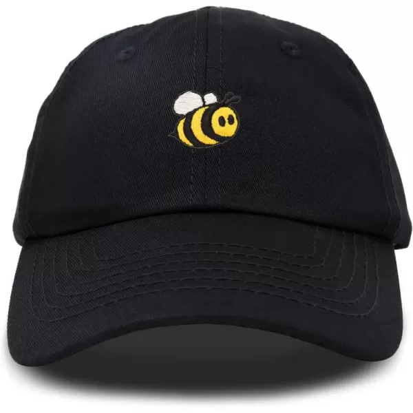 DALIX Bumble Bee Baseball Cap Dad Hat Embroidered Womens Girls