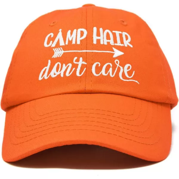 DALIX Camp Hair Don't Care Hat Dad Cap 100% Cotton Lightweight