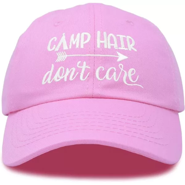 DALIX Camp Hair Don't Care Hat Dad Cap 100% Cotton Lightweight