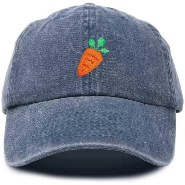 DALIX Carrot Embroidered Dad Cap Cotton Baseball Hat Women