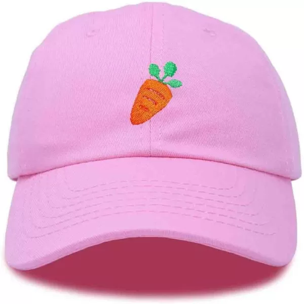 DALIX Carrot Embroidered Dad Cap Cotton Baseball Hat Women